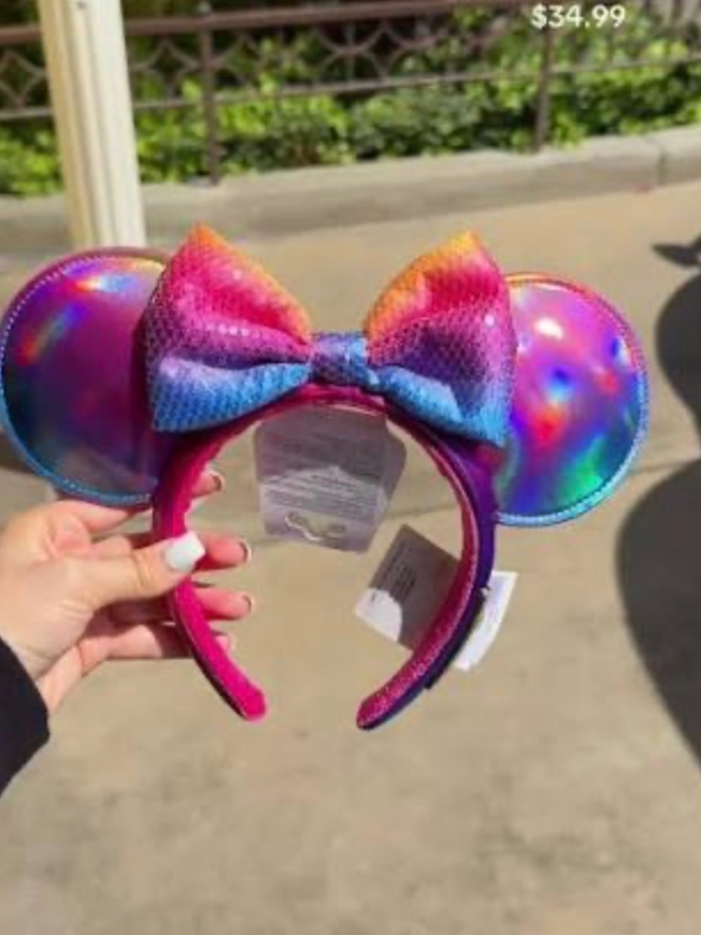 ISO disneyland 70th anniversary rainbow ears